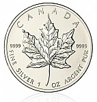Maple Leaf 1 oz Silber 2015 250 StÃ¼ck