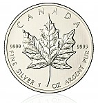 Maple Leaf 1 oz Silber 100 StÃ¼ck