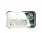50g Silberbarren